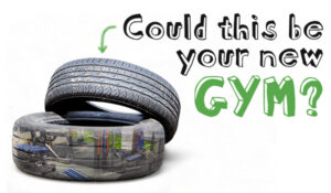 Recycled tires